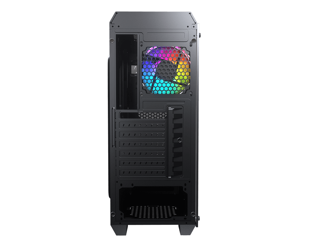 Cougar MX331-T Gaming Mid Tower ARGB Tempered Glass Side Panel - Zapnet.in