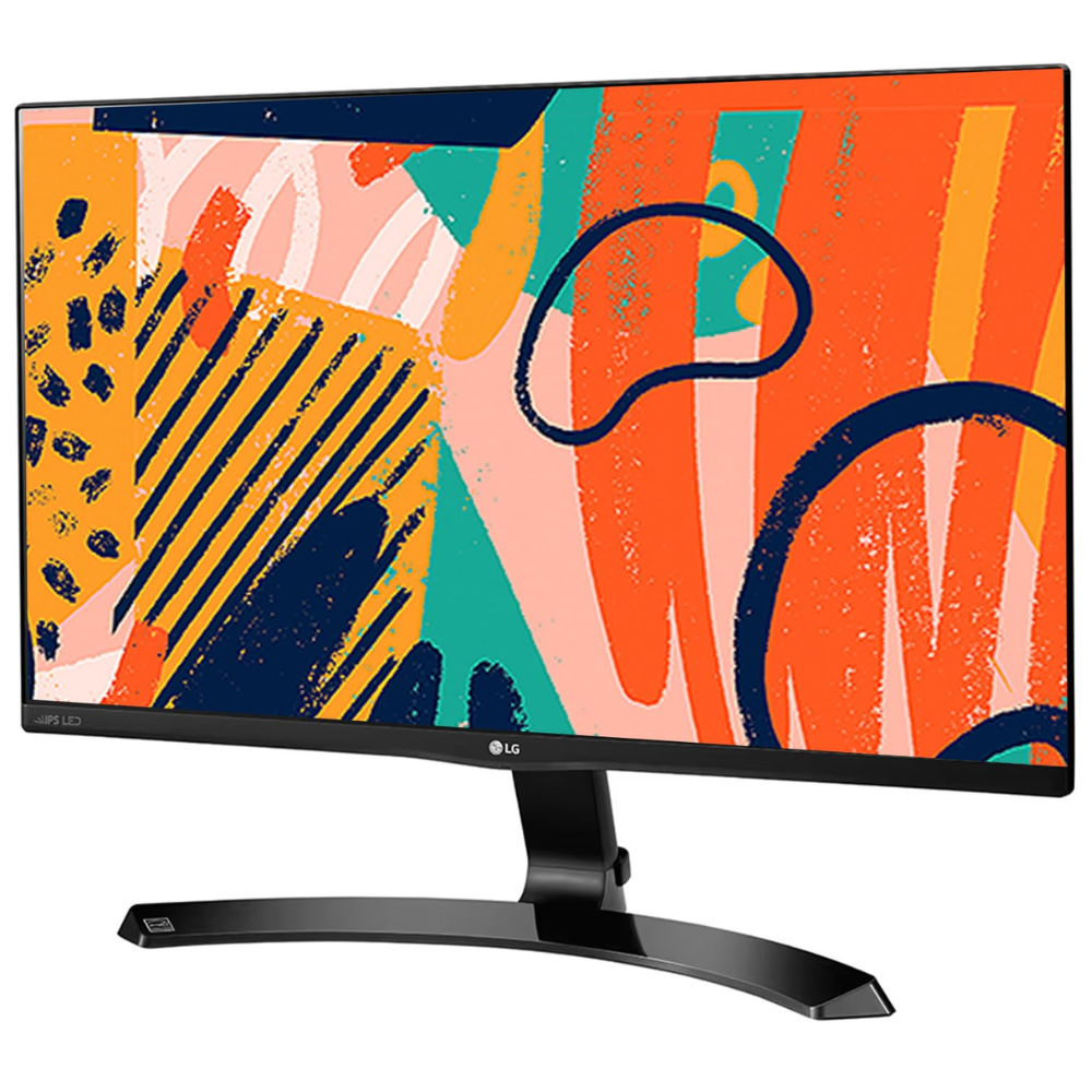 LG 22" (55CM) 22MP68VQ Full HD IPS Monitor LCD (1920 X 1080 Pixels), 3 Side Borderless with VGA, HDMI, DVI, Audio Out Ports - 22MP68VQ - Zapnet.in