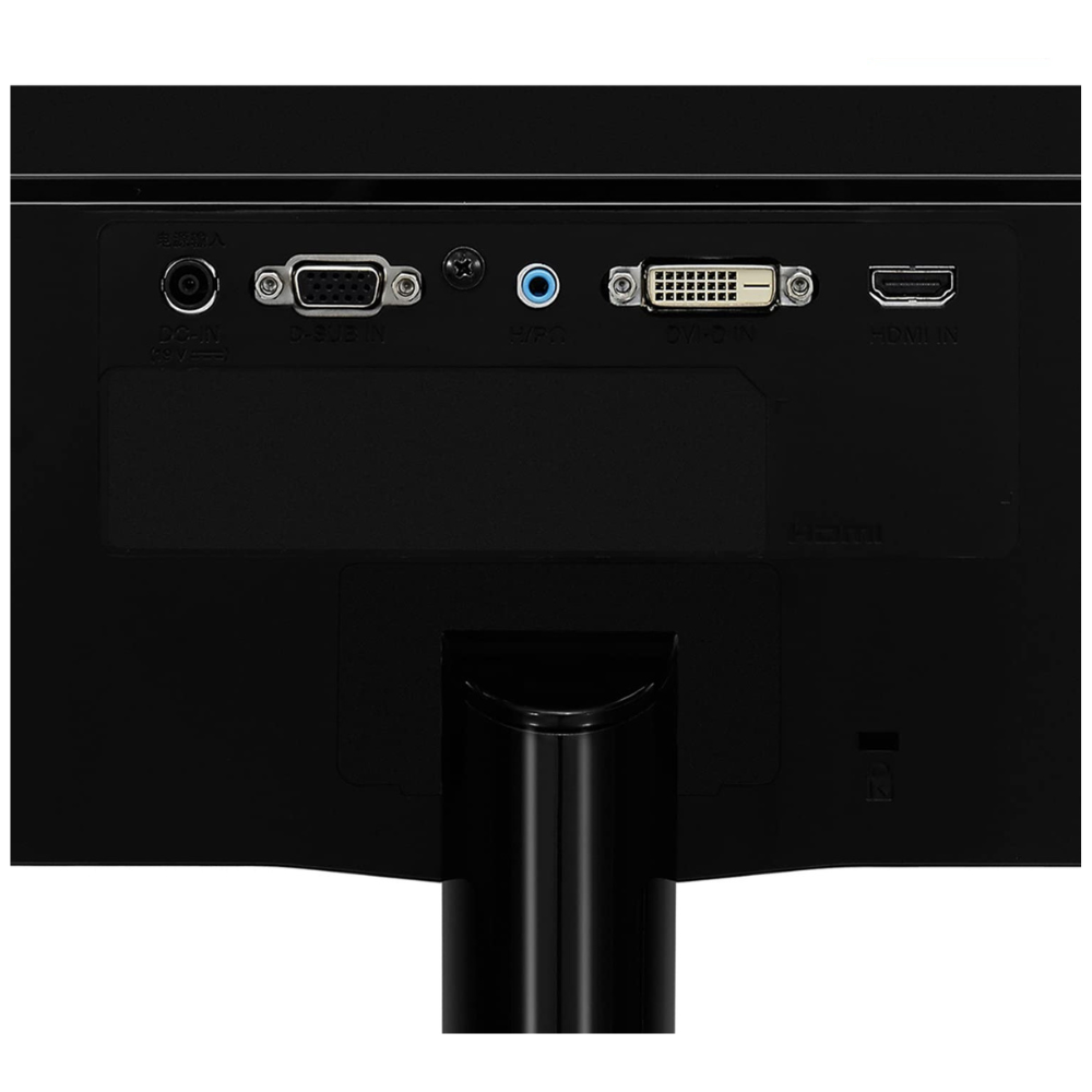 LG 22" (55CM) 22MP68VQ Full HD IPS Monitor LCD (1920 X 1080 Pixels), 3 Side Borderless with VGA, HDMI, DVI, Audio Out Ports - 22MP68VQ - Zapnet.in