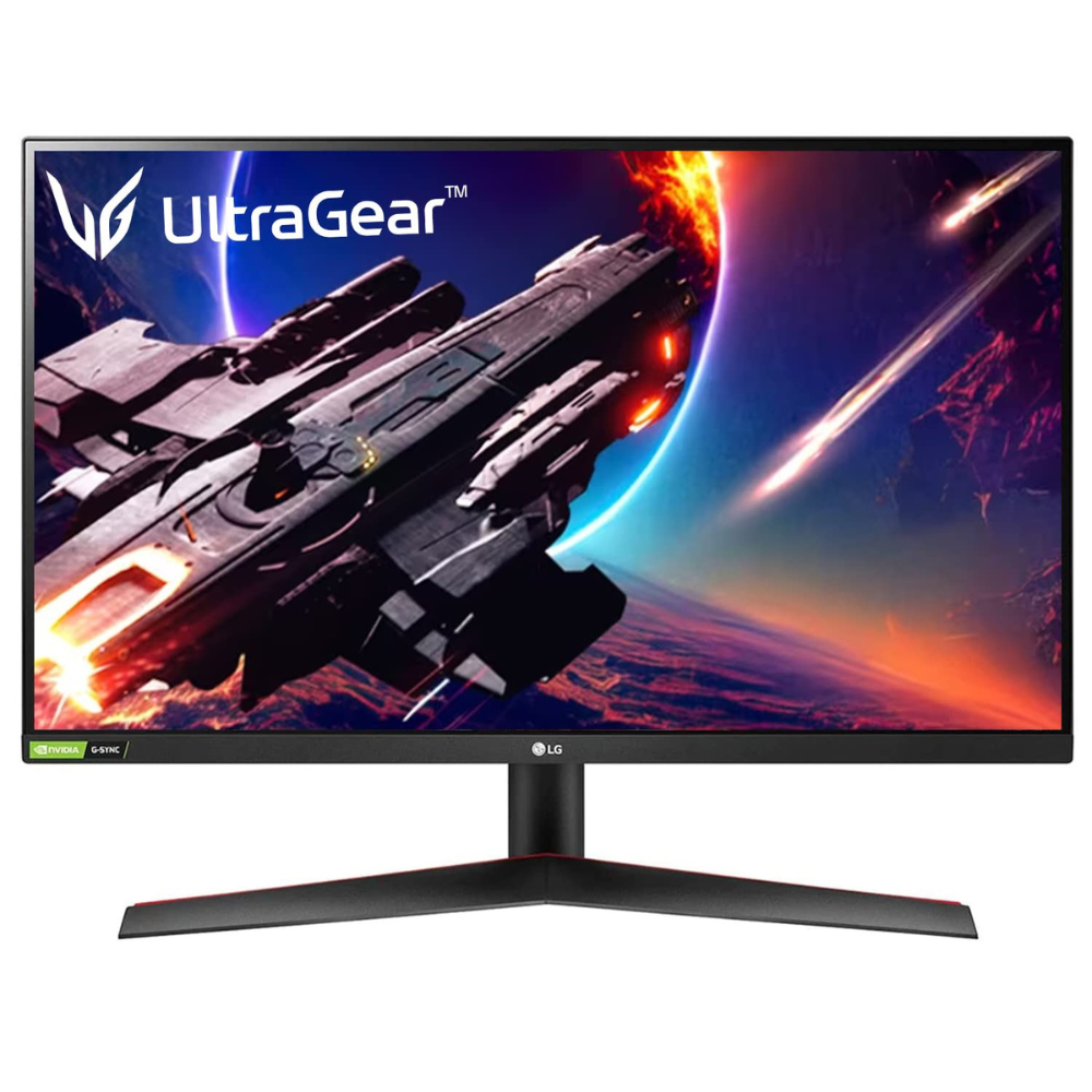 LG 27GN800 QHD IPS Ultragear Gaming Monitor 68 CM (27 Inches), QHD, 2560 x 1440, 1 MS, 144Hz, HDR 10, sRGB 99% (CIE1931), G-Sync Compatible, Freesync Premium, HDMI X 2, DP, HP Out - Zapnet.in