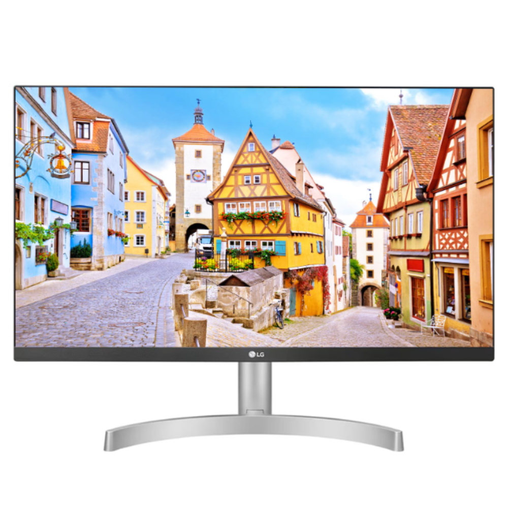 LG 24ML600S 60 cm/24 inches Full HD IPS 1920 x 1080 Pixels LCD Monitor, Inbuilt Speaker, HDMI x 2, VGA Port, 75 Hz Refresh Rate, AMD Freesync, 3 Side Borderless Slim Design - Zapnet.in