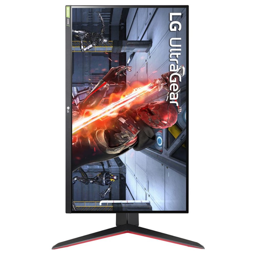 LG 27GN650 (27 inch, 68.5 cm) Ultragear™ FHD IPS (1920 x 1080) Monitor, 144Hz with 1ms (GtG) Gaming Monitor with NVIDIA® G-SYNC® Compatible and AMD Freesync Premium, HDR10, Tilt/Height/Pivot - Zapnet.in