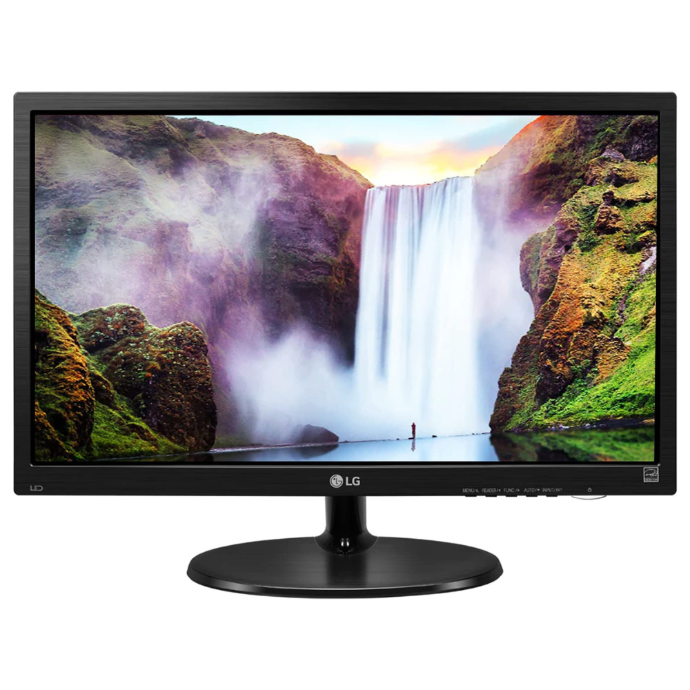 LG 19M38Ab 19-Inch (47 Cm) Led 1366 X 768 Pixels Hd Ready Monitor, Tn Panel With Vga Port - Zapnet.in
