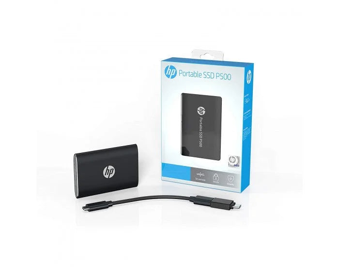 HP EXTERNAL SSD 1TB P500 (USB TYPE C) BLUE 84B39AA - Zapnet.in