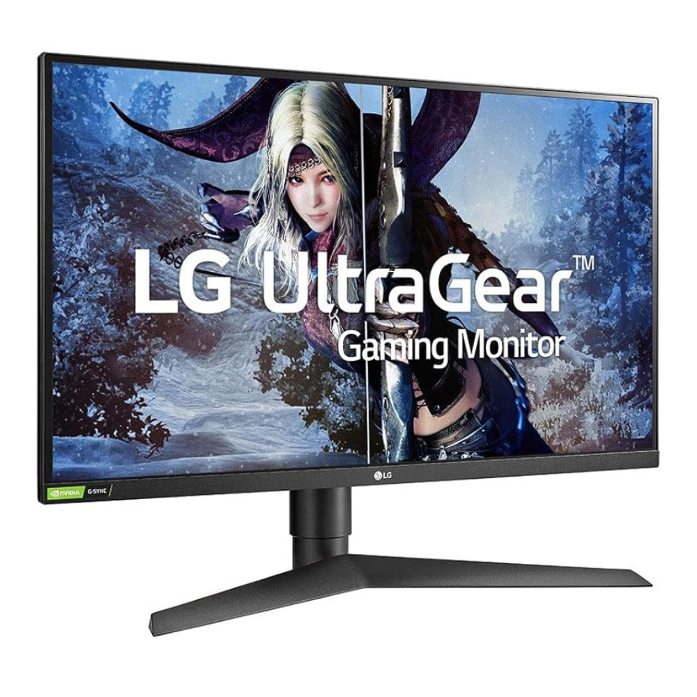LG 27GL850 27" (69CM) Ultragear™ QHD Monitor LCD 2560 X 1440 Pixels Nano IPS - True 1 Ms, 144 Hz, G-Sync Compatible, HDR 10, HDMI X 2,DP, Height Adjust & Pivot Stand - Zapnet.in