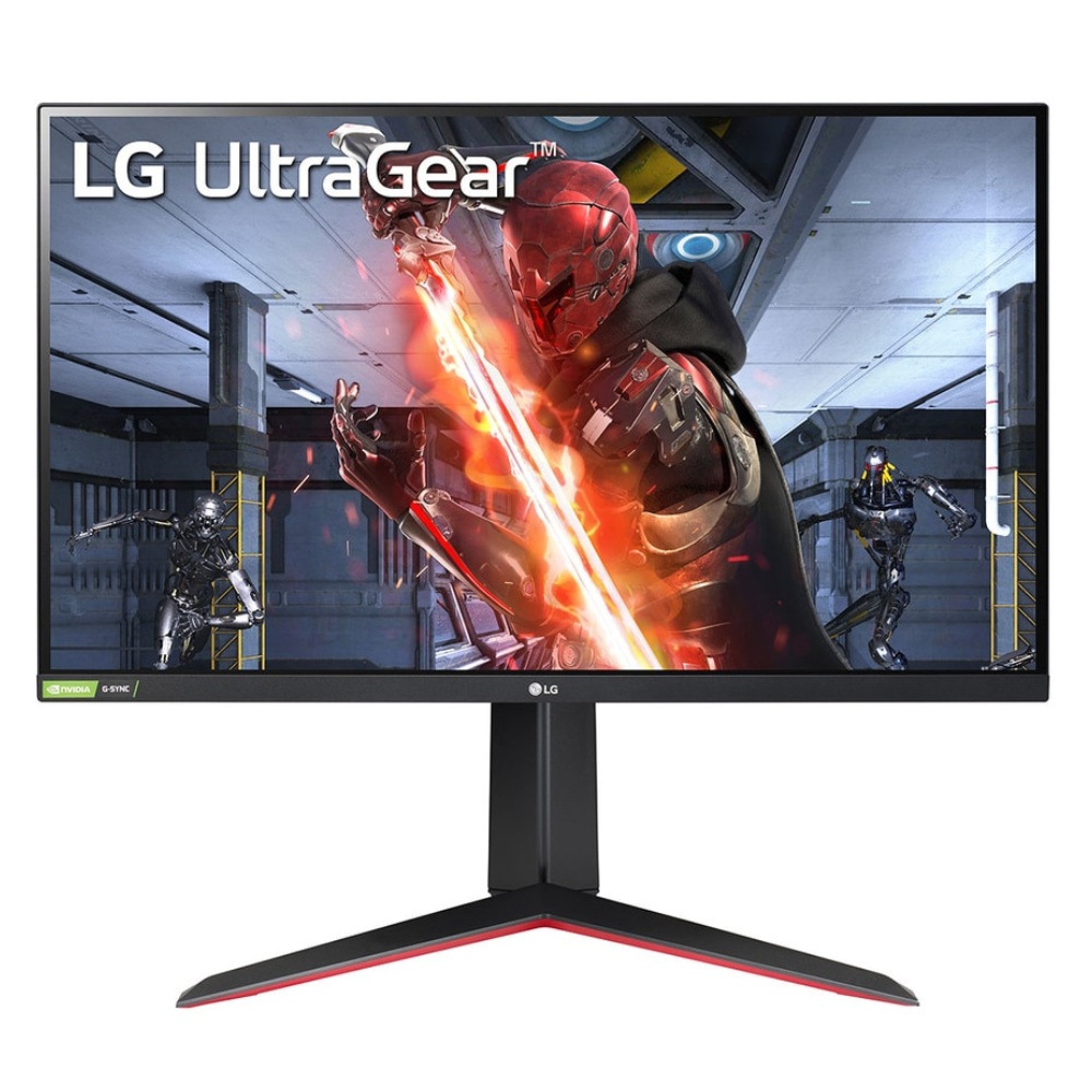 LG 27GN650 (27 inch, 68.5 cm) Ultragear™ FHD IPS (1920 x 1080) Monitor, 144Hz with 1ms (GtG) Gaming Monitor with NVIDIA® G-SYNC® Compatible and AMD Freesync Premium, HDR10, Tilt/Height/Pivot - Zapnet.in