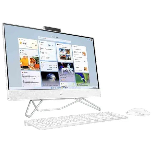 HP ?24-cb1701in Core i3 (16 GB DDR4/512 GB SSD/Windows 11 Home/23.8 Inch Screen/24-cb1701in) with MS Office (Starry White) - Zapnet.in