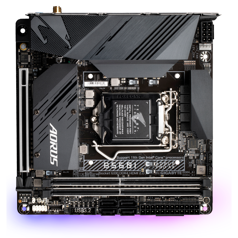 Gigabyte B560I AORUS PRO AX DDR4 Motherboard - Zapnet.in