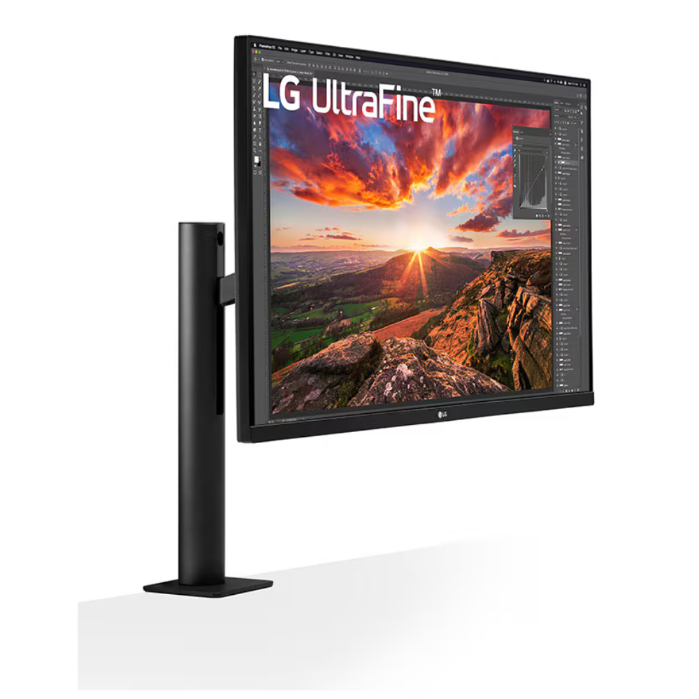 LG 32UN880 32" (81.28cm) 3840x2160 Pixels Ultrafine Display Ergo UHD 4K IPS Display with HDR 10 Compatibility and USB Type-C Connectivity - Zapnet.in