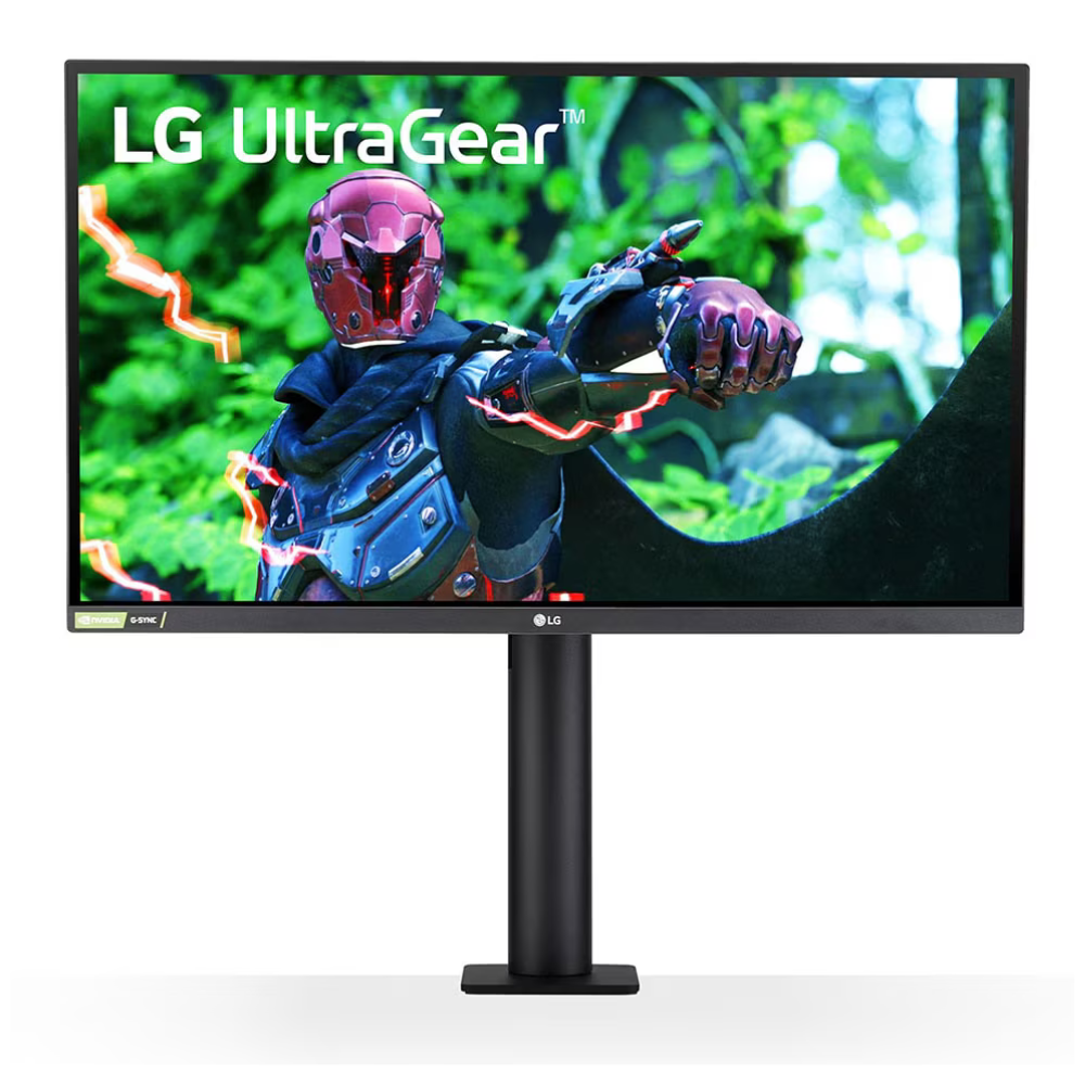 LG Ultragear - 27GN880 QHD Nano IPS 27 Inch (68.5 Cm) 2560 X 1440 Pixels, Ergonomic Stand Nvidia G-Sync Compatible 144 Hz, 1Ms, HDR 10, Hdmi, Gaming Monitor - Zapnet.in
