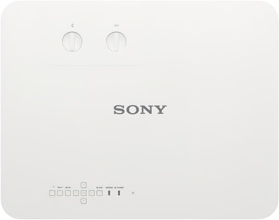 Sony Pro VPL-PHZ51 3LCD Laser Projector; 4K 60P Input Support; 5800 Lumen; Converts 4K Input Signals to WUXGA Resolution; Auto Power On; Manual Focus; 16W Speaker; 1.6x Manual Zoom