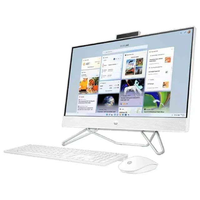 HP ?24-cb1701in Core i3 (16 GB DDR4/512 GB SSD/Windows 11 Home/23.8 Inch Screen/24-cb1701in) with MS Office (Starry White) - Zapnet.in