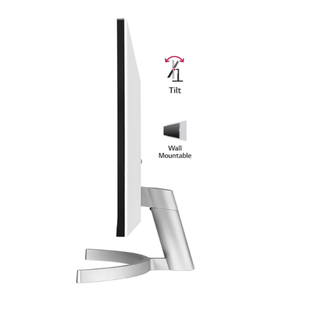 LG 24ML600S 60 cm/24 inches Full HD IPS 1920 x 1080 Pixels LCD Monitor, Inbuilt Speaker, HDMI x 2, VGA Port, 75 Hz Refresh Rate, AMD Freesync, 3 Side Borderless Slim Design - Zapnet.in