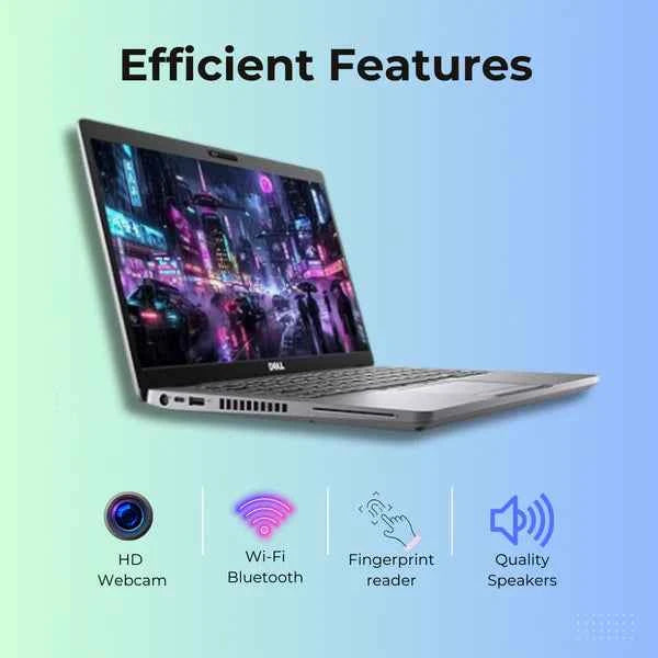 REFURBISHED Dell Latitude E5410 Laptop | Core i5 10th Gen | 16GB RAM | 512GB SSD | 14" Grey | 2.6Kg | Windows Pro | 3 Year Warranty | With EB Bag