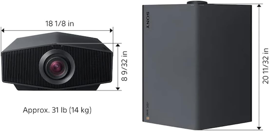Sony VPL-XW7000ES 4K HDR Laser Home Theater Projector with Native 4K SXRD Panel