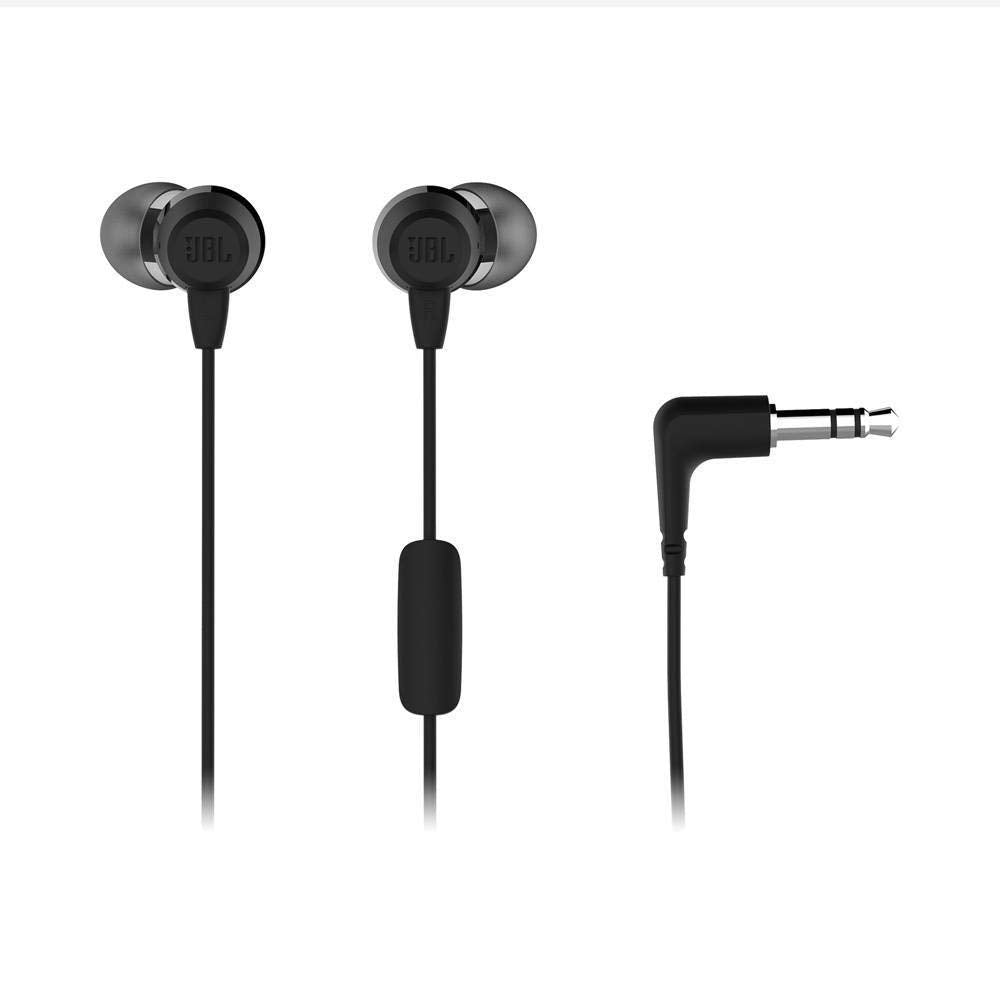 JBL T50HI Wired Headphone (Black) - Zapnet.in
