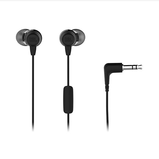 JBL T50HI Wired Headphone (Black) - Zapnet.in