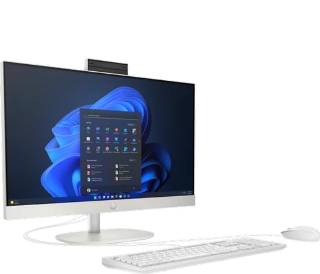 HP ProOne 240 G10 All-in-One Desktop (i3 N300/23.8" FHD/RAM 8GB/512GB SSD/DOS/BT & WiFi) - Zapnet.in