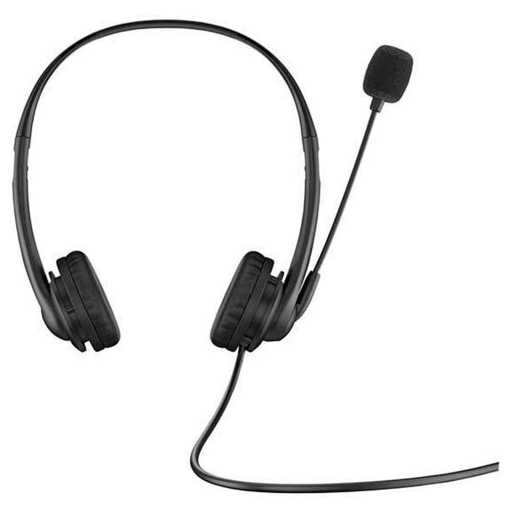 HP G2 Stereo Wired USB Headset with Noise-Cancelling Mic and in-Line Volume Control