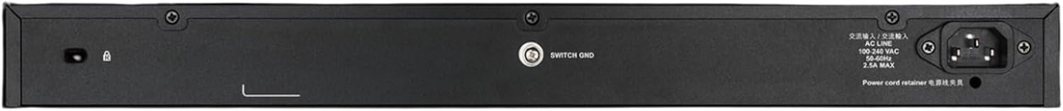D-Link 52-Port Gigabit Smart Managed Switch | 48 Gigabit Ports + 4 10G SFP+ Ports| L2+/L3 Lite |VLANs |Web Managed |Surveillance Mode | Rackmount | NDAA Compliant (DGS-1250-52X-6KV)