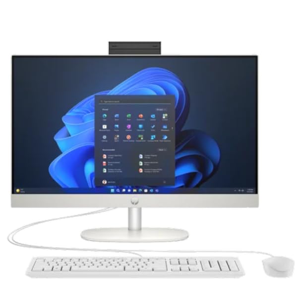 HP ProOne 240 G10 All-in-One Desktop (i3 N300/23.8" FHD/RAM 8GB/512GB SSD/DOS/BT & WiFi) - Zapnet.in