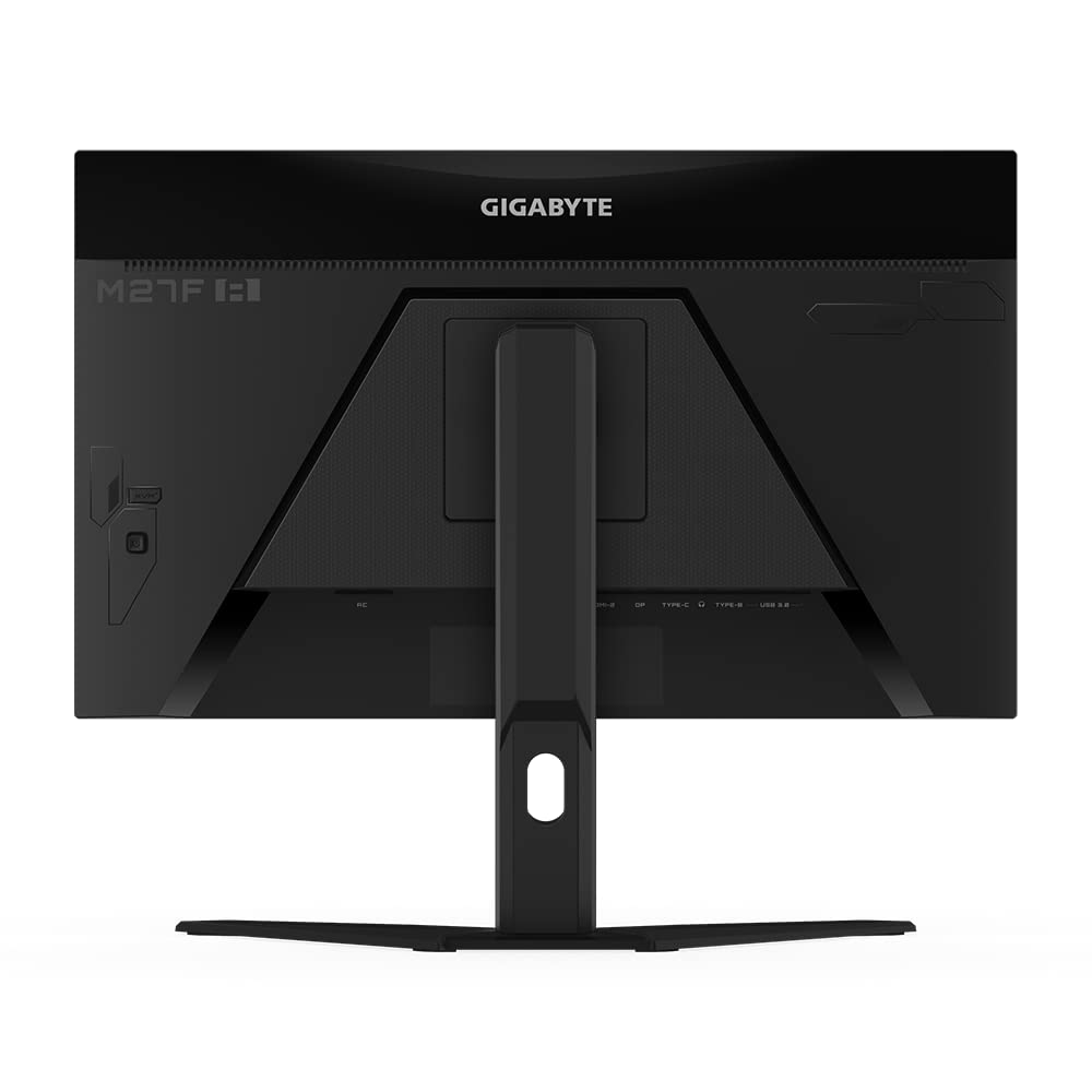 GIGABYTE M27F A 27 Inch, 165Hz Fhd, Kvm Gaming -Monitor, 1920X1080 IPS Display, 1Ms (Gtg) Response Time, 99% Srgb, Black