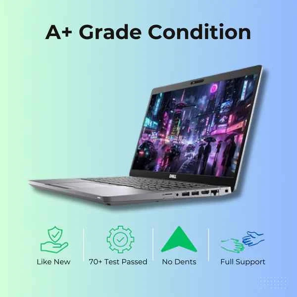 REFURBISHED Dell Latitude E5410 Laptop | Core i5 10th Gen | 16GB RAM | 512GB SSD | 14" Grey | 2.6Kg | Windows Pro | 3 Year Warranty | With EB Bag
