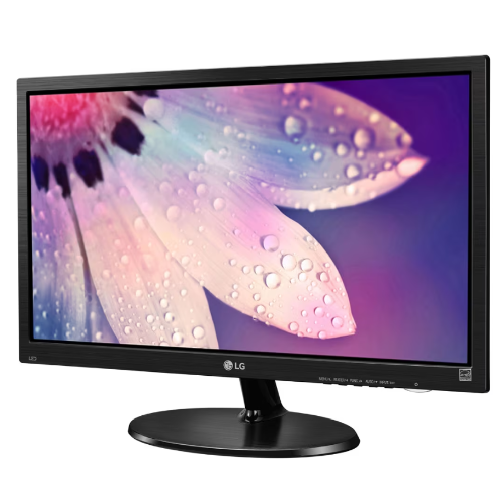 LG - 19M38HB, 19 Inch (47cm) 1366 X 768 Pixels, Led HD Ready Monitor, TN Panel with VGA, Hdmi Ports - Zapnet.in