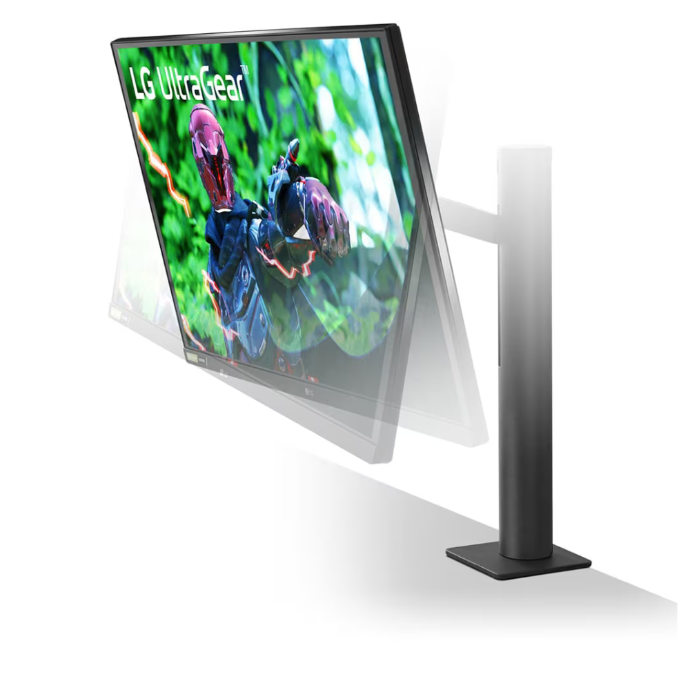 LG Ultragear - 27GN880 QHD Nano IPS 27 Inch (68.5 Cm) 2560 X 1440 Pixels, Ergonomic Stand Nvidia G-Sync Compatible 144 Hz, 1Ms, HDR 10, Hdmi, Gaming Monitor - Zapnet.in