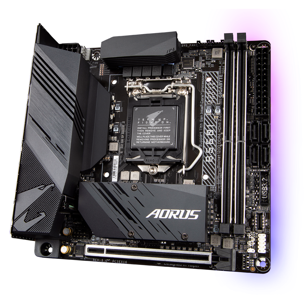 Gigabyte B560I AORUS PRO AX DDR4 Motherboard - Zapnet.in