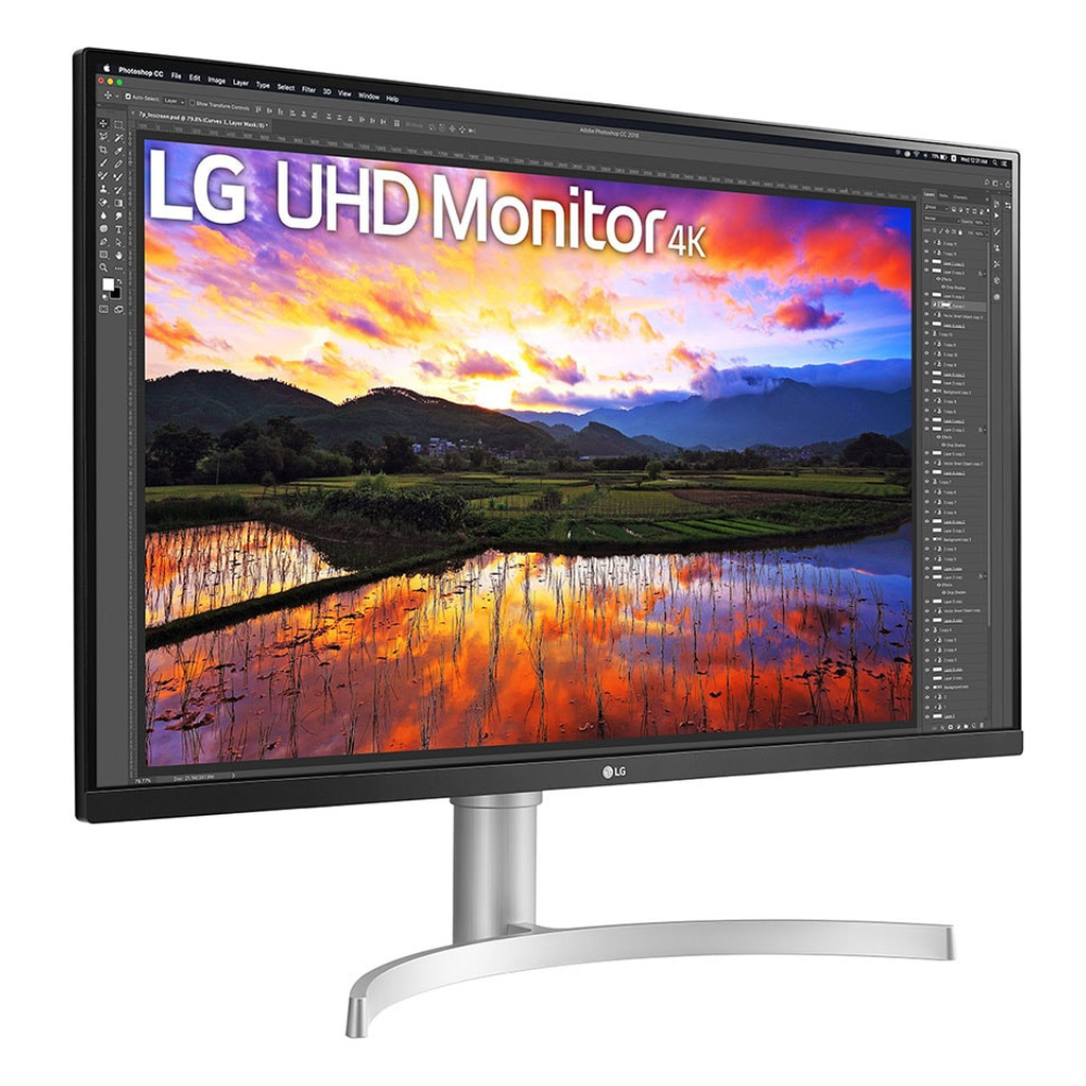 LG 32UN650-W 80 cm (31.5 Inches) UHD 4K (3840x2160) Pixels IPS Display Monitor - HDR 10, AMD Free sync, DCI-P3 95%, Speaker (5W x 2 | 2.0ch), Flicker Safe, Reader Mode, HDMI, DisplayPort - Zapnet.in