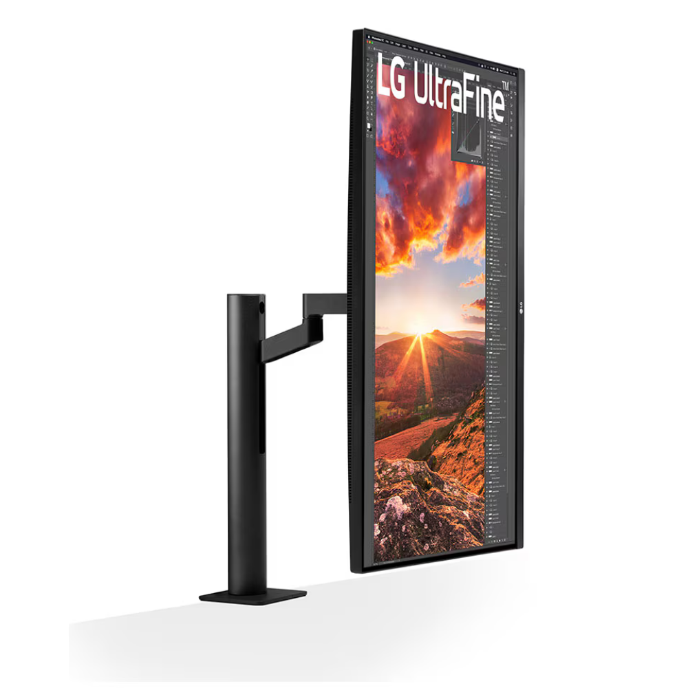 LG 32UN880 32" (81.28cm) 3840x2160 Pixels Ultrafine Display Ergo UHD 4K IPS Display with HDR 10 Compatibility and USB Type-C Connectivity - Zapnet.in