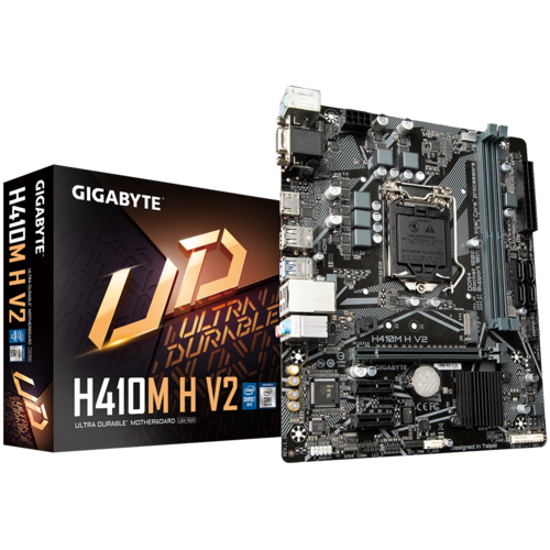 GIGABYTE H410M H V2 Ultra Durable MicroATX Motherboard DDR4 DIMM - Zapnet.in