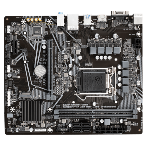 B560M H V2 (rev. 1.0) DDR4 Motherboard - Zapnet.in