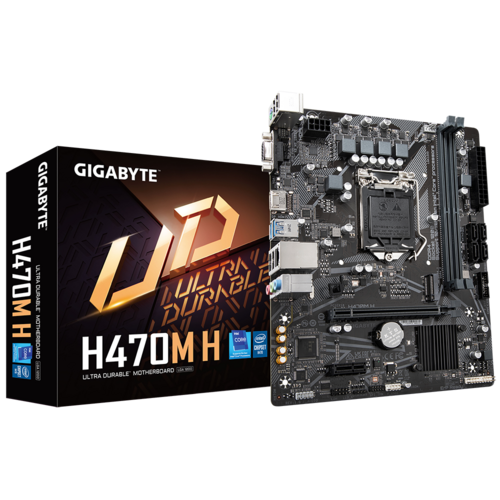Gigabyte H470M H Motherboard - Zapnet.in