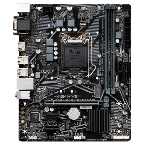 GIGABYTE H410M H V2 Ultra Durable MicroATX Motherboard DDR4 DIMM - Zapnet.in