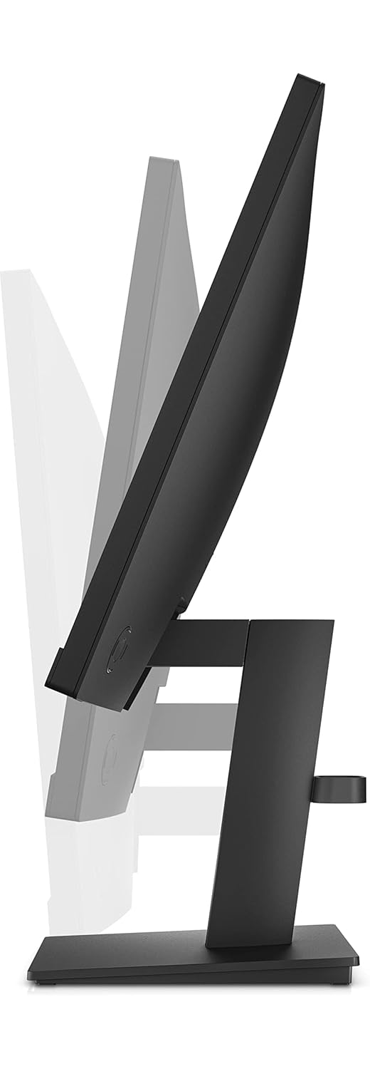 HP P24h G5 FHD Monitor, 60.5 cm (23.8") Anti-glare FHD (1920 x 1080), 72% NTSC, Height adjustable, Dual speakers, 3 Years Warranty