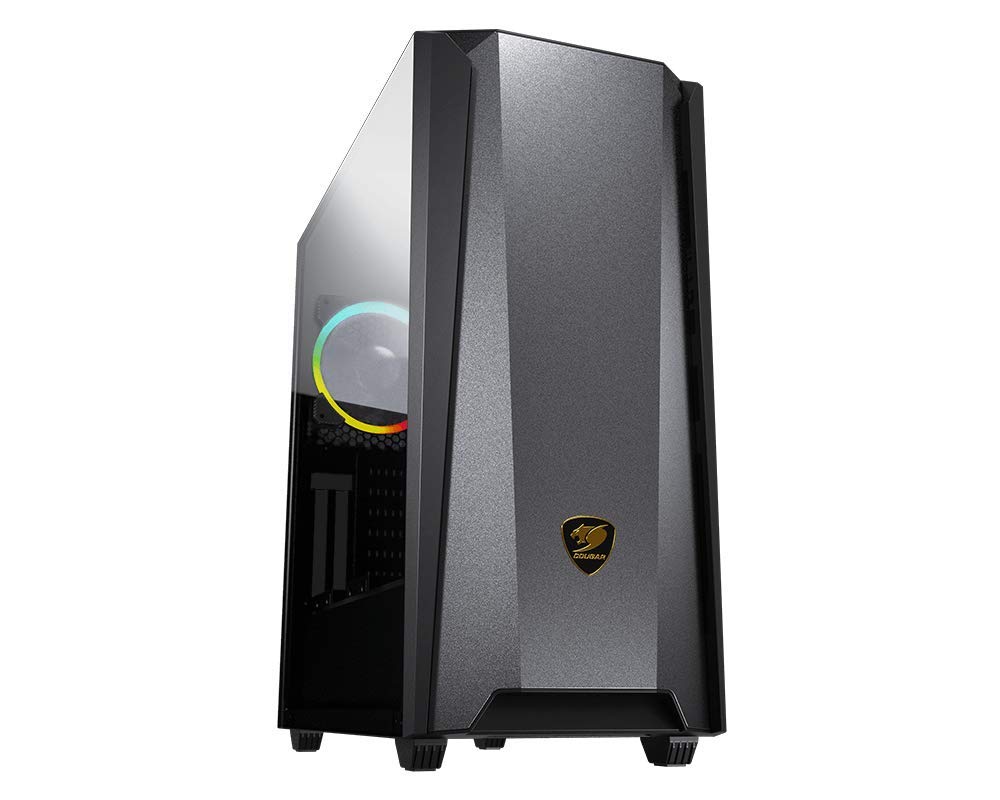 COUGAR MX660 Mesh RGB Advanced Mid-Tower Case with Powerful Airflow, Black