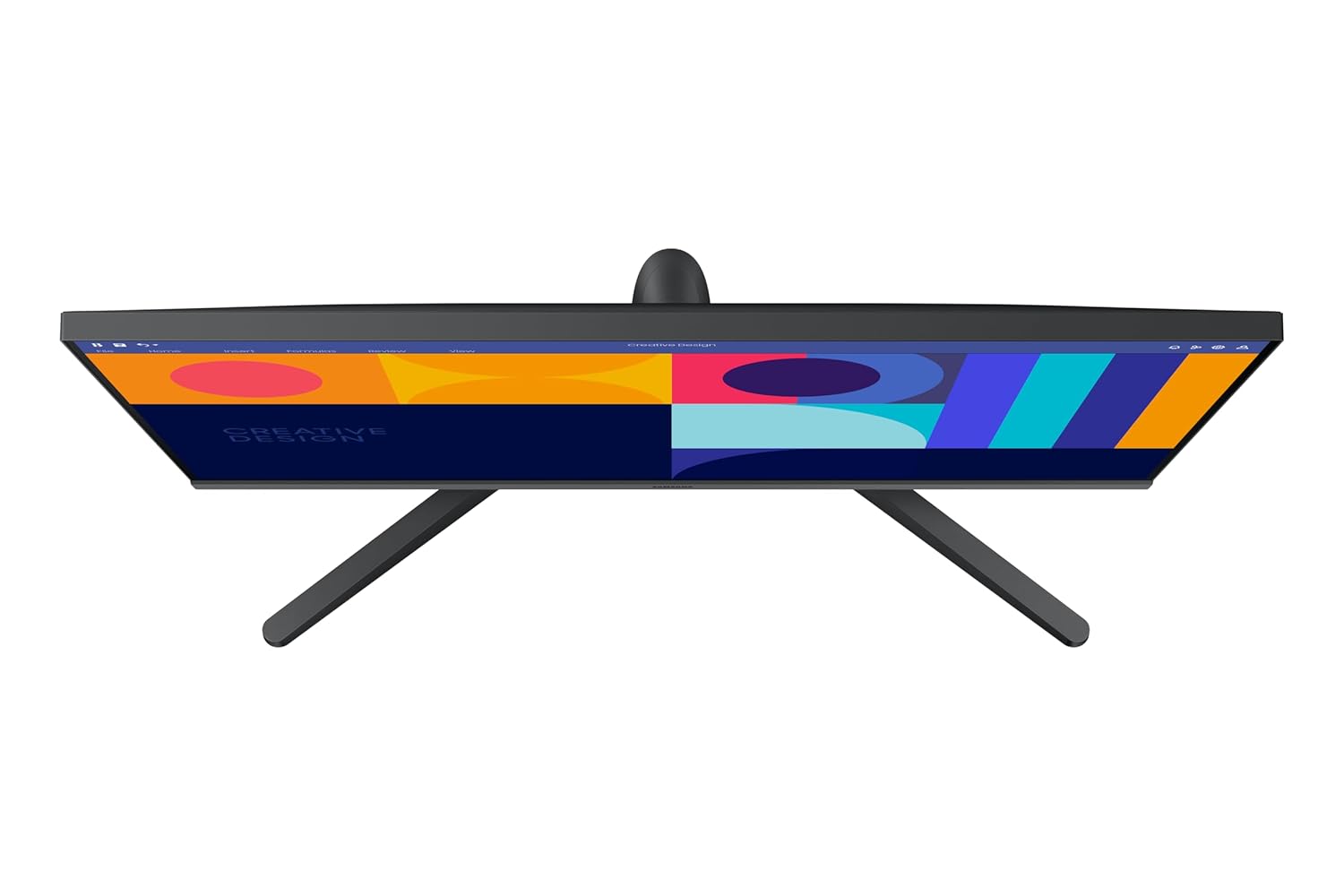 Samsung 24-inch (60.46cm) FHD, IPS, 100 Hz, 1920 x 1080 Flat Monitor, Bezel Less Design, AMD FreeSync, Flicker-Free, HDMI, Display Port (LS24C330GAWXXL, Black)