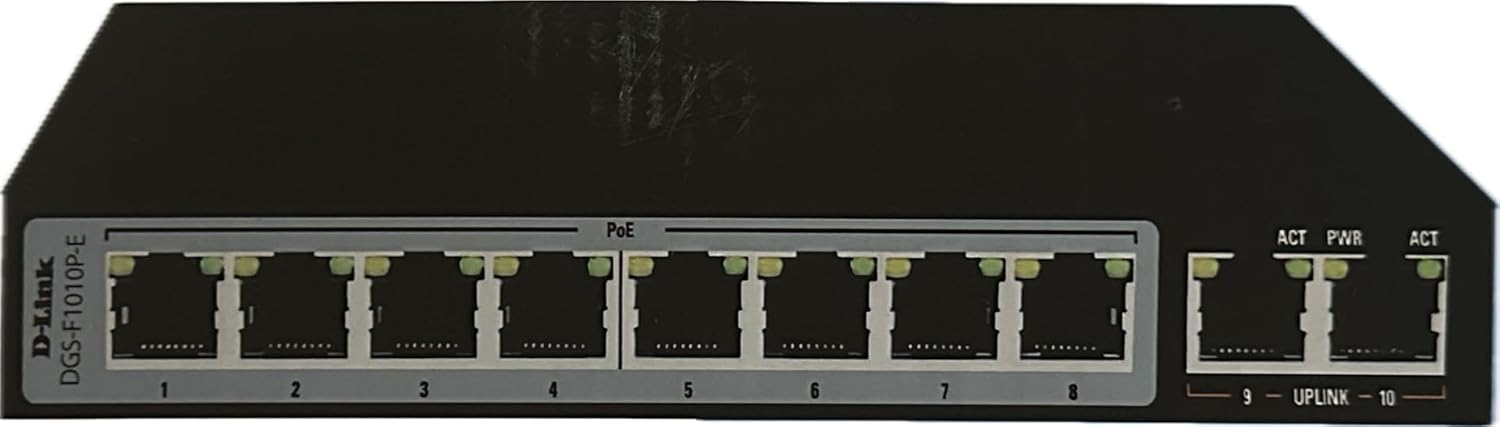Dlink 8port gigabit poe Switch