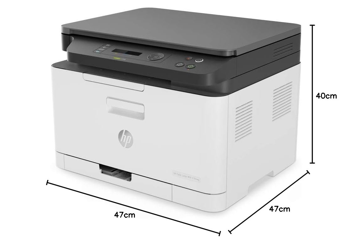 HP 178nw Wireless Laser Color Multifunction Mobile Ethernet Wi-Fi Printer 4ZB96A