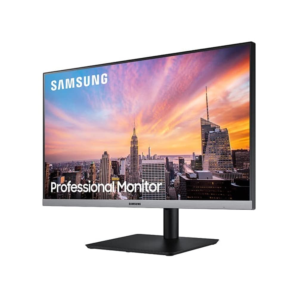 Samsung27-Inch FHD Business Monitor with bezeless Design, IPS Panel, completeconnectivity with Multiple Ports, HAS Stand, VESA Compatibility, Eye savermode, eco-Saving Technology (LS27R650FDWXXL)