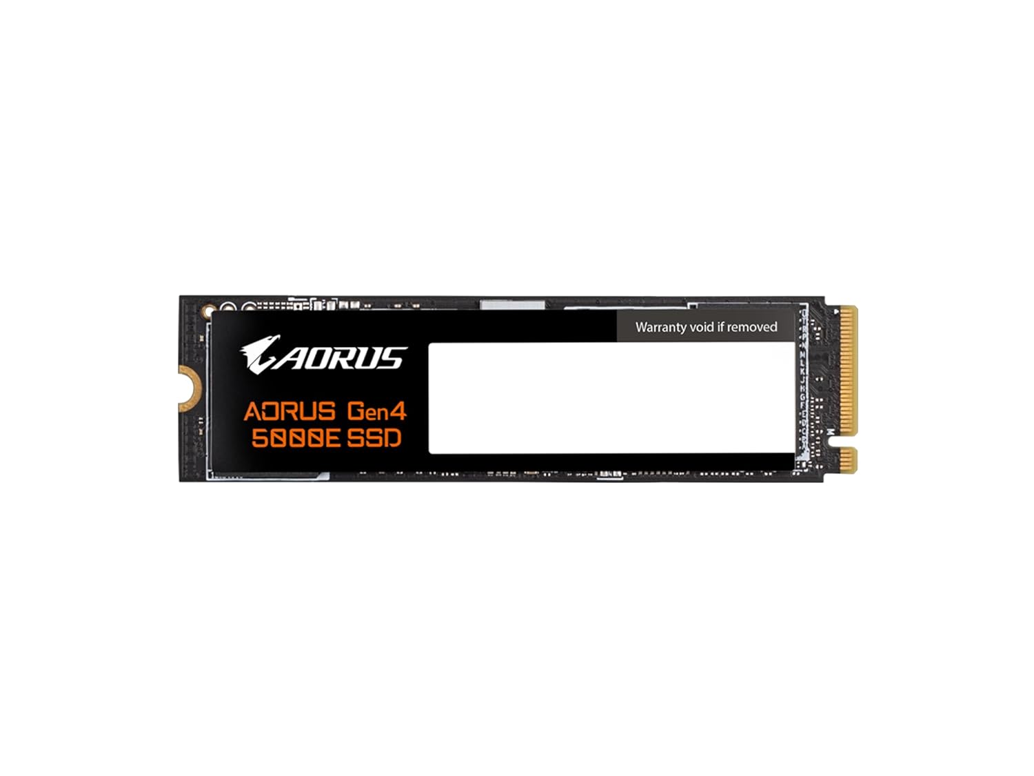 GIGABYTE AORUS Gen4 5000E SSD 2TB PCIe 4.0 NVMe M.2 Internal Solid State Hard Drive with Read Speed Up to 6500MB/s, Write Speed Up to 6000MB/s, AG450E2TB-G