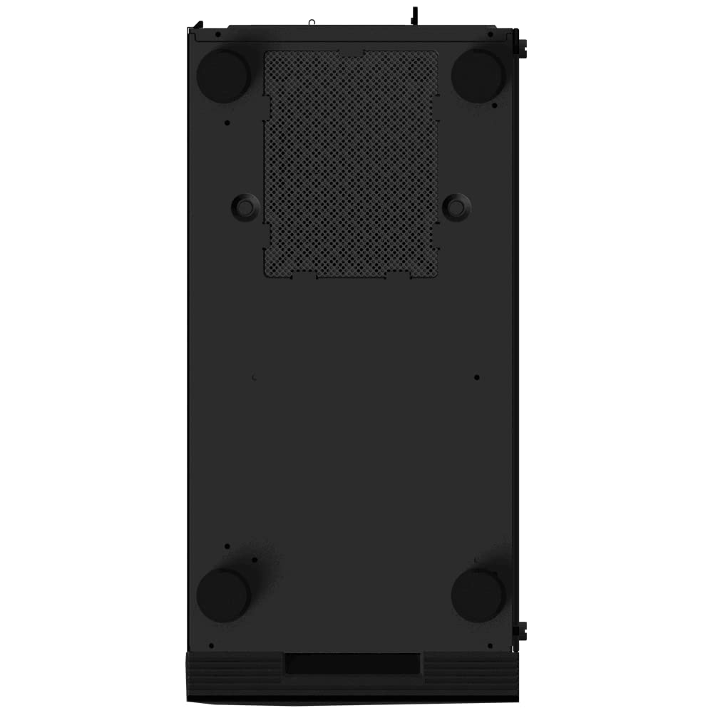 GIGABYTE C200G CASE with Tempered Side Glass Panel and Front RGB Light on Black Tempered Glass at Front Panel (133353)