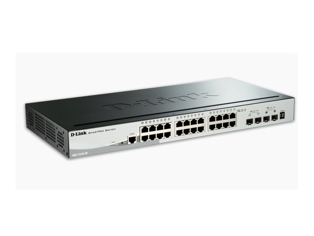 D-Link DGS-1510-28 SmartPro 24Port Gigabit Switch DGS-1510-28
