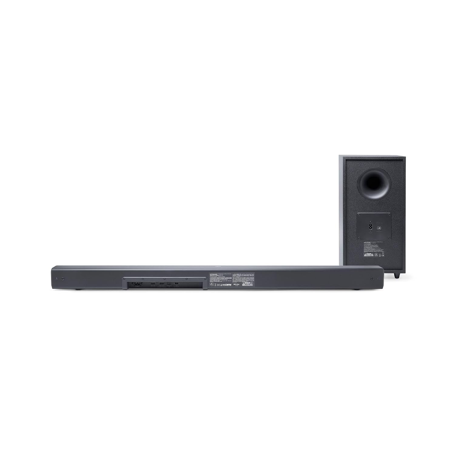 JBL Cinema SB580 Sound Bar and Subwoofer 3.1 Bluetooth, 440W Power, Dolby Atmos, with HDMI, HDMI eARC - Black