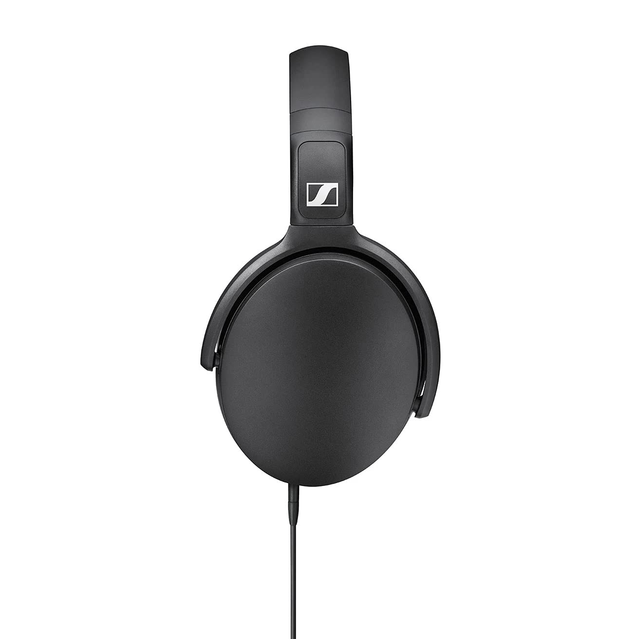 Sennheiser HD 400s Wired Over Ear Headphones with Mic, German Engineering, Dynamic Bass-Driven Sound, Foldable Lightweight Design, One-Button Control, Best for Calls, Noise-Isolating Fit, Black