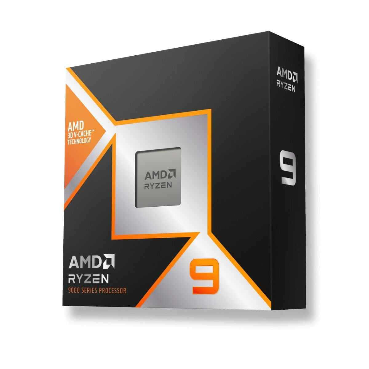 AMD Ryzen 9 9900X3D Desktop Processor with Integrated Radeon Graphics, 12 cores 24 Threads 128MB Cache Base Clock 4.4 GHz Up to 5.5GHz AM5 Socket System Memory DDR5 Up to 5600 MT/s - 100-100001368WOF