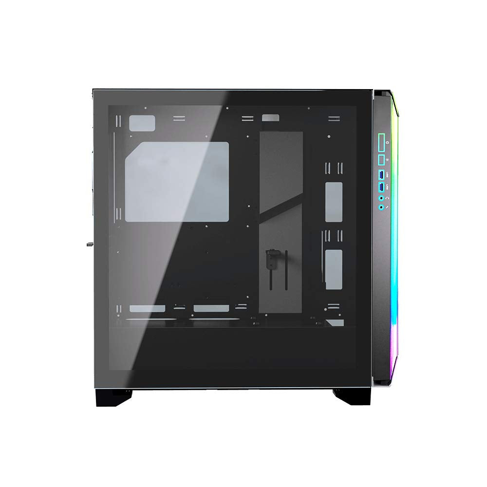 COUGAR Aluminium Darkblader-S Full Tower Rgb Gaming Case(Cgr-58M3O-S),Black