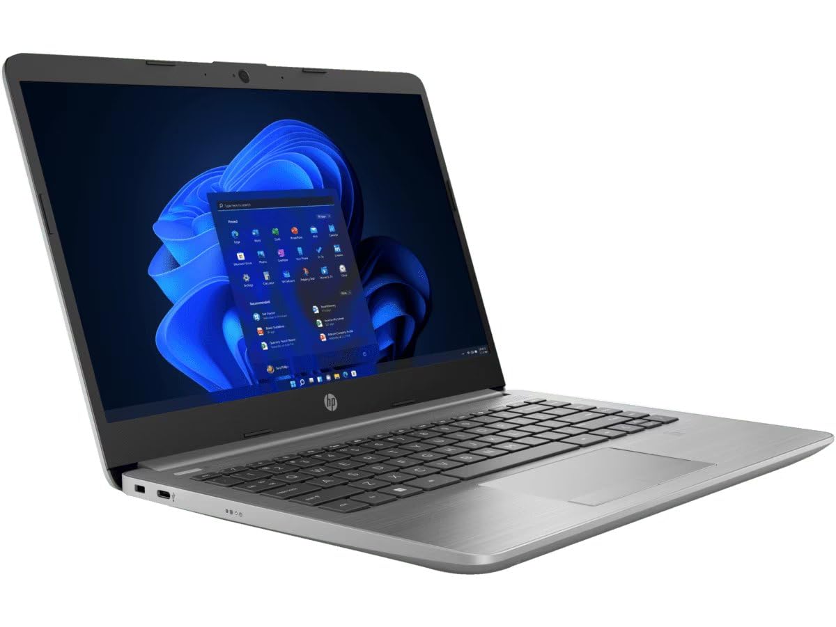 HP Laptop 240 G9 (2024), Intel Core i7 12th Gen 1255U - (16GB/512GB SSD/Intel Iris Xe Graphics/Windows 11) Thin and Light Business Laptop/14 (35.56cm) FHD/Silver/1.47 kg/MS Office 2021